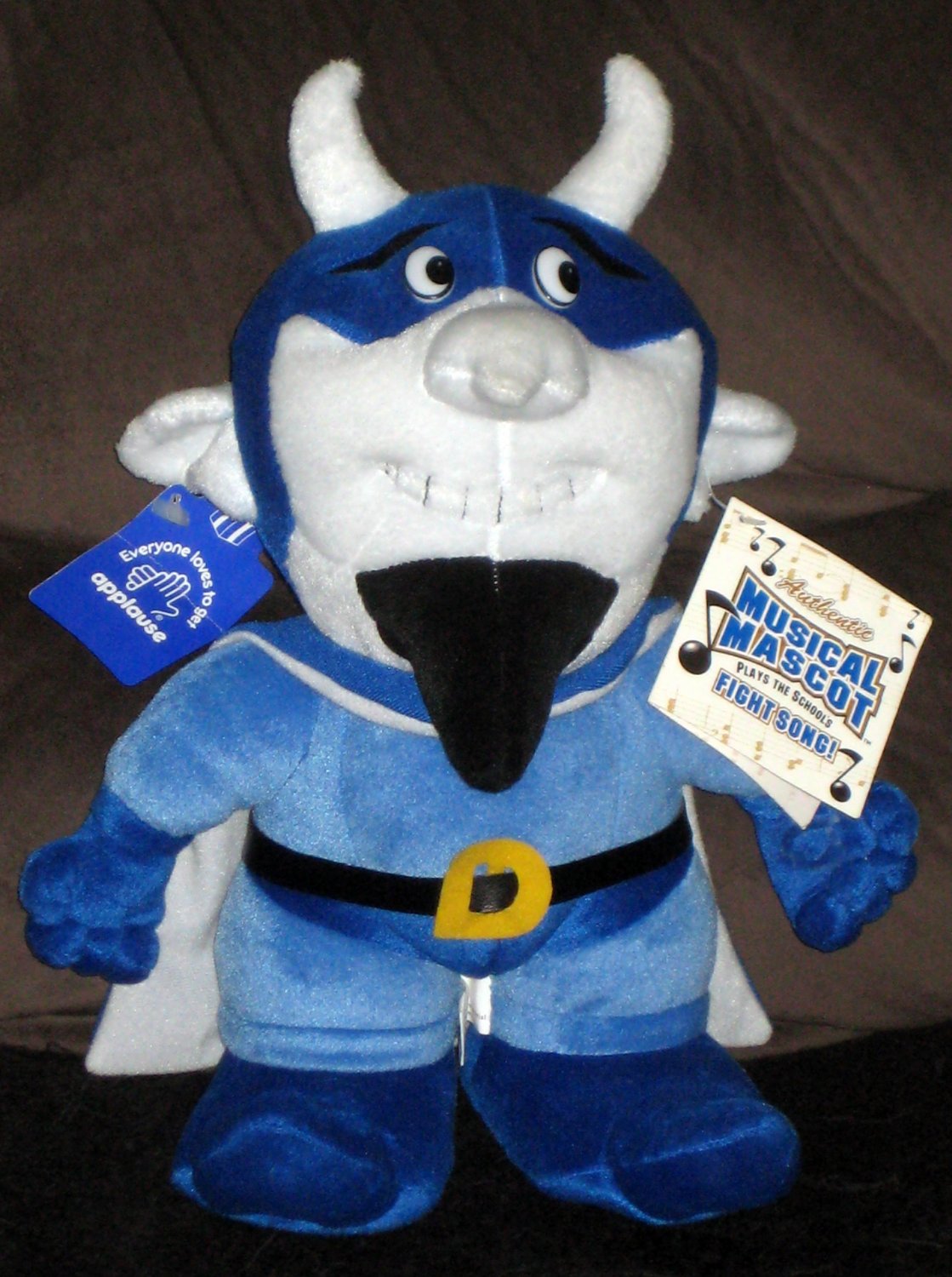 duke blue devil stuffed mascot