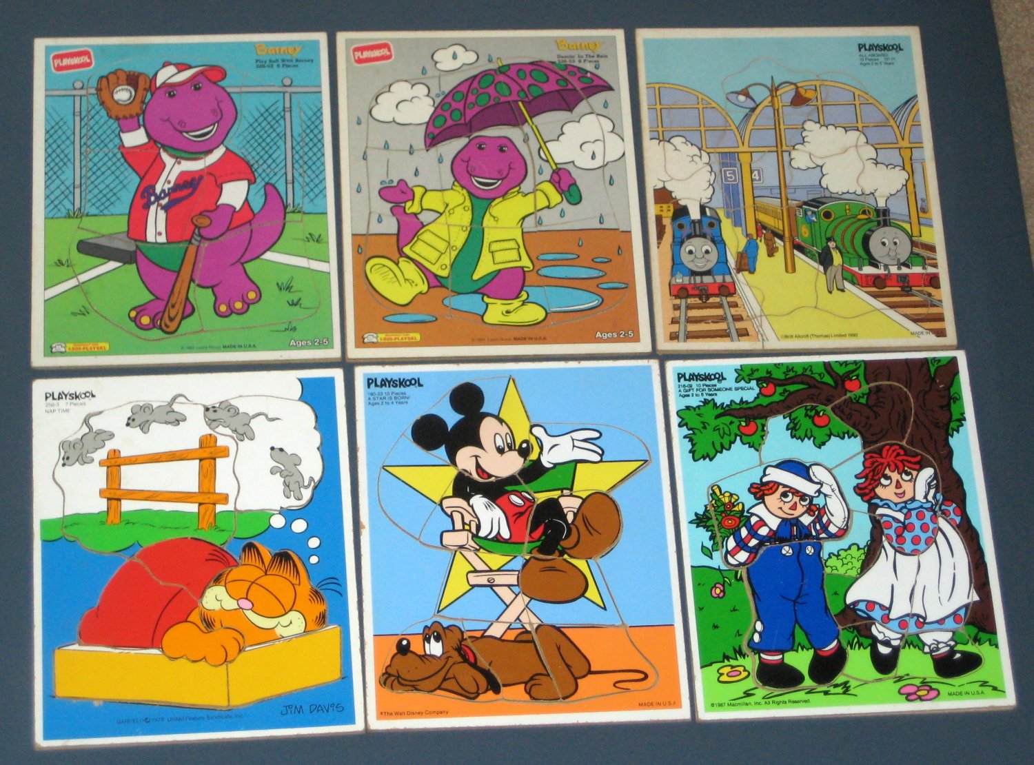 Sold Playskool 22 Wooden Frame Tray Puzzle Lot Mickey Mouse Thomas Sold Playskool 22 Wooden Frame Tray Puzzle Lot Mickey Mouse Thomas Train Sesame Street Snow White