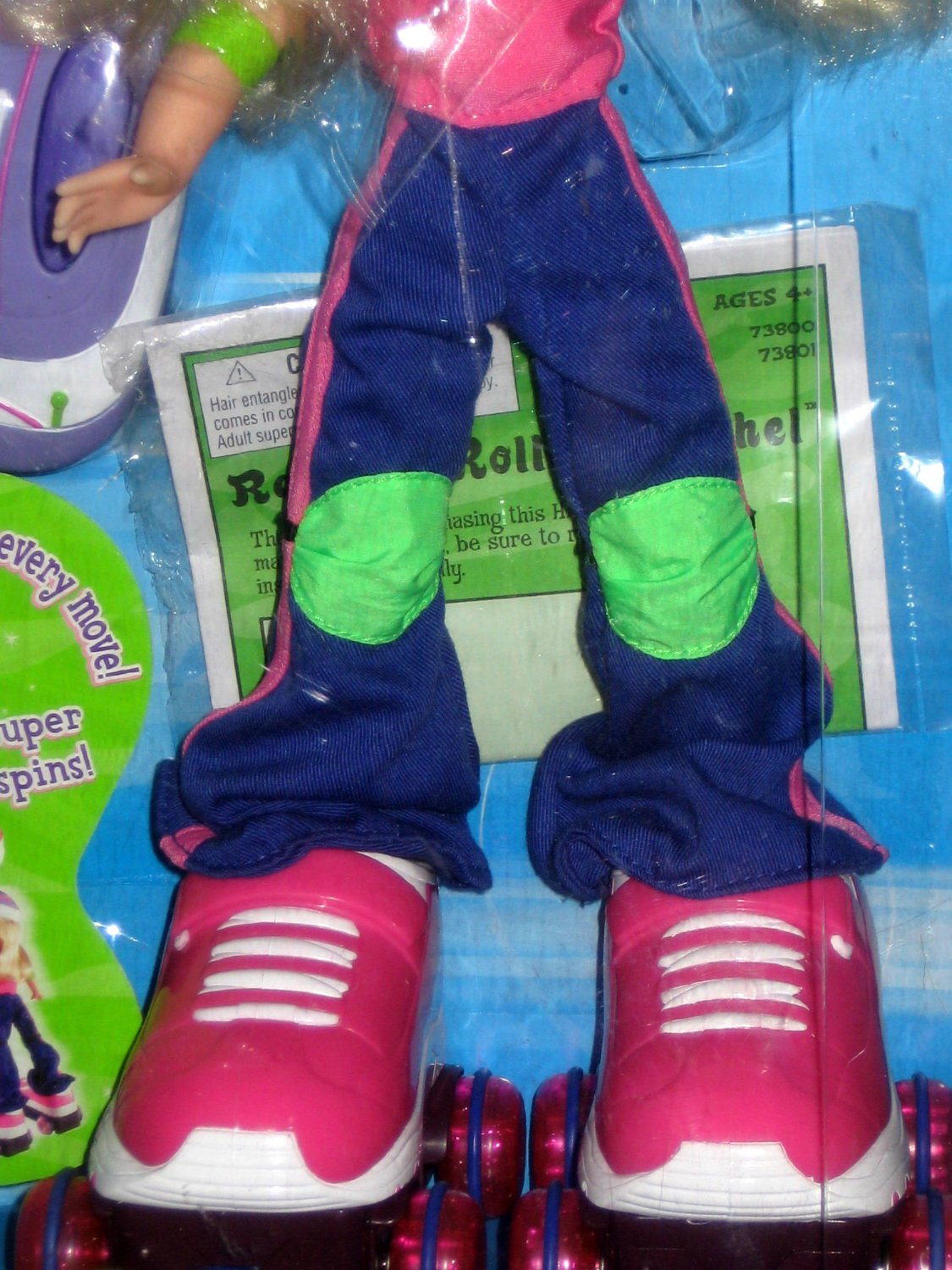 SOLD Radical Rollin' Rachel Radio Control Roller Skating Doll RC Hasbro