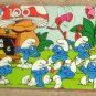 The Smurfs 100 Piece Jigsaw Puzzle Lot of 5 MB Milton Bradley Peyo Smurfette Papa COMPLETE