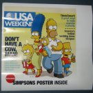 The Simpsons Movie USA Today Weekend Cover Advertising Poster Ad Homer Marge Bart Lisa Maggie