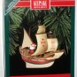 Santa Maria Hallmark Keepsake Christmas Ornament Boat Ship American Commemorative NIB 1992