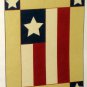 Americana God Bless America Applique Decorative Garden Flag 28 x 40 Red White Blue New NIP
