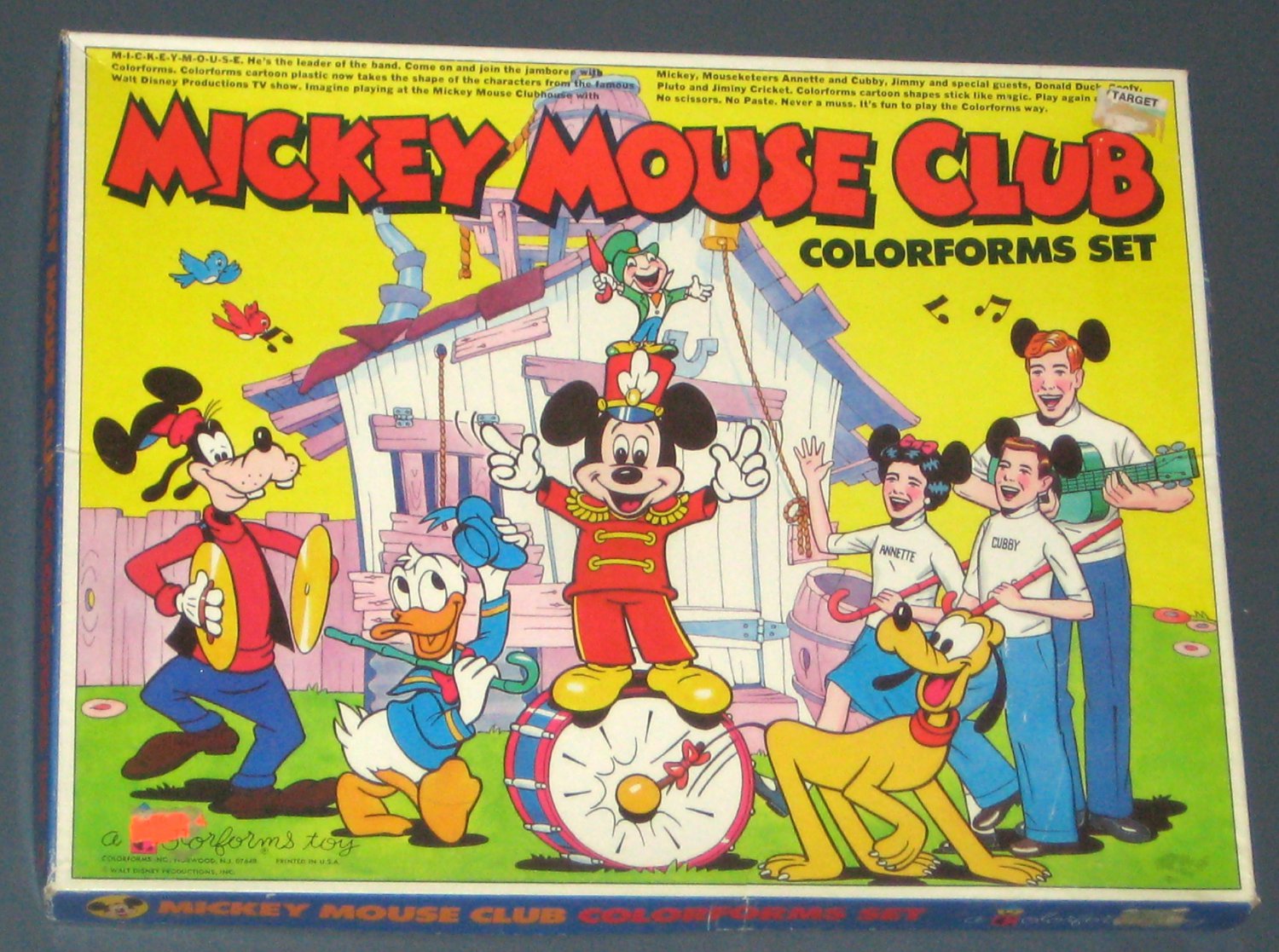 Colorforms Set - Mickey Mouse Play House