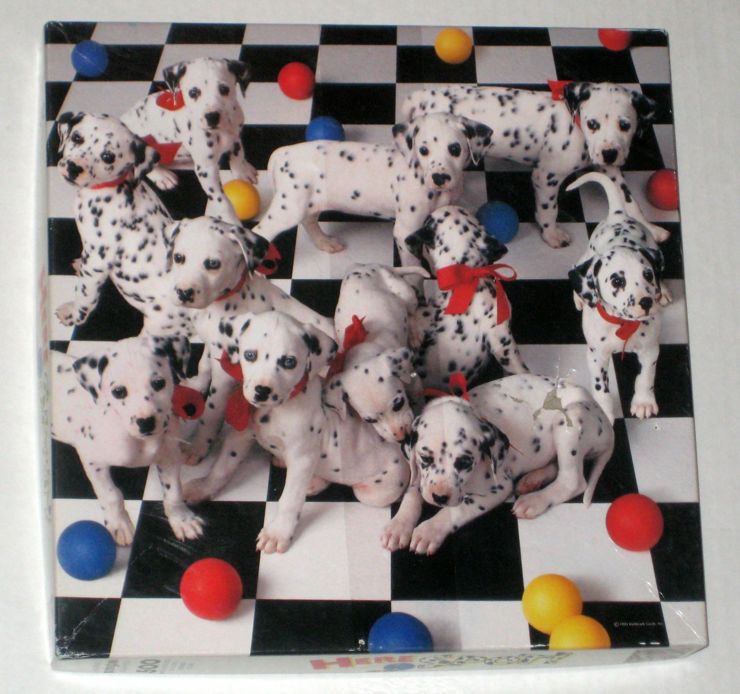 Here Spot 500 Piece Springbok Jigsaw Puzzle Dalmations Dogs Puppies PZL2465 COMPLETE