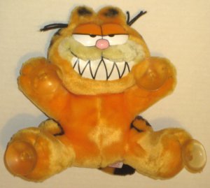 garfield suction cup plush