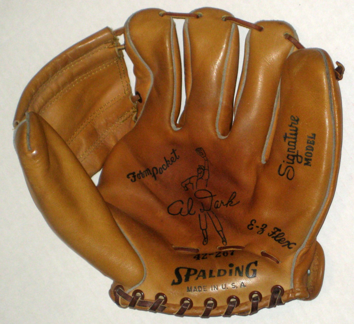 spalding baseball gloves vintage