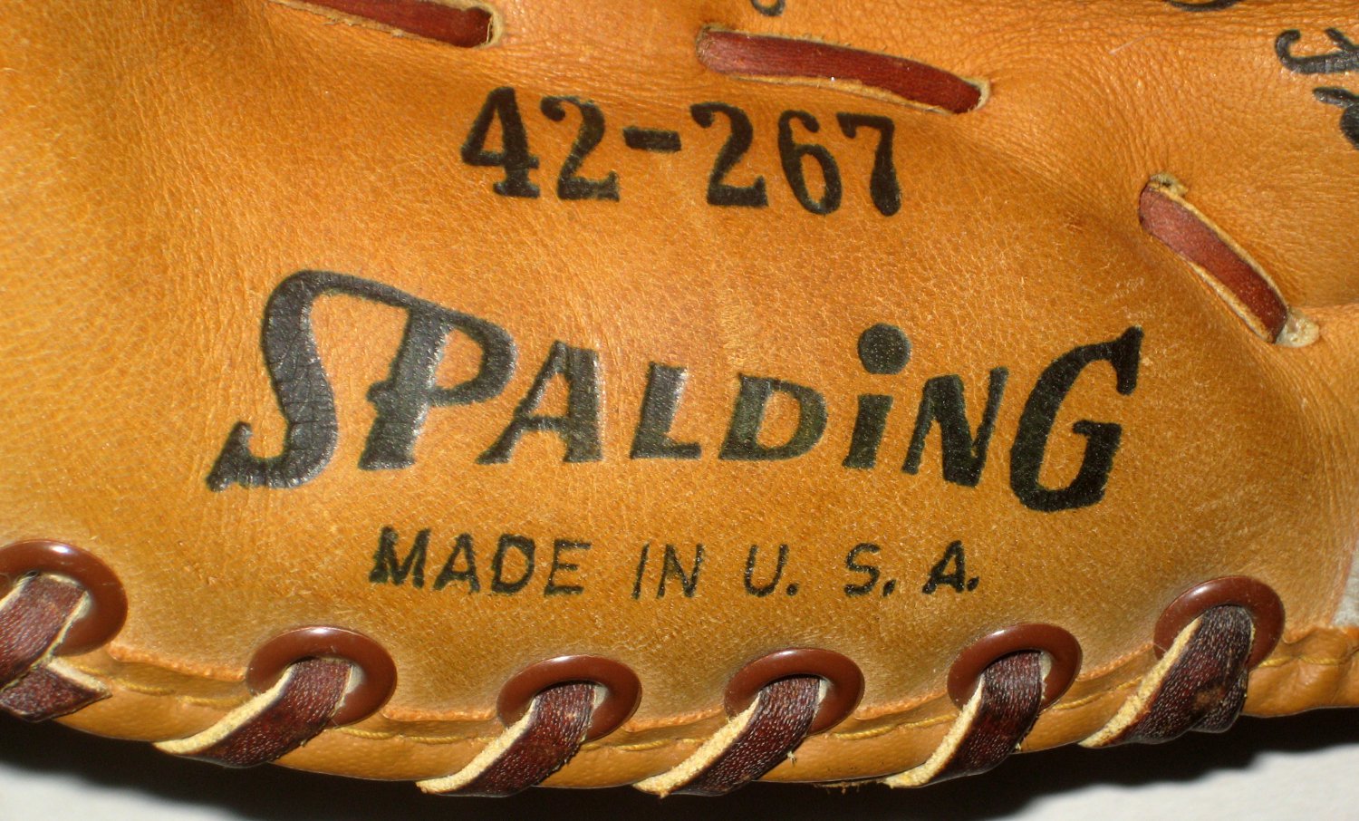 SOLD Alvin Al Dark Vintage Spalding Baseball Glove Player 42267
