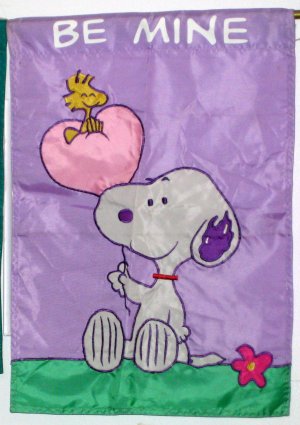 Sold Snoopy Woodstock Be Mine Decorative Garden Flag 13 X 18 Valentine S Day Peanuts Gang - Peanuts Valentine Garden Flag Sold Snoopy Woodstock Be Mine Decorative Garden Flag 13 X 18 Valentine S Day Peanuts Gang - Peanuts Valentine Garden Flag