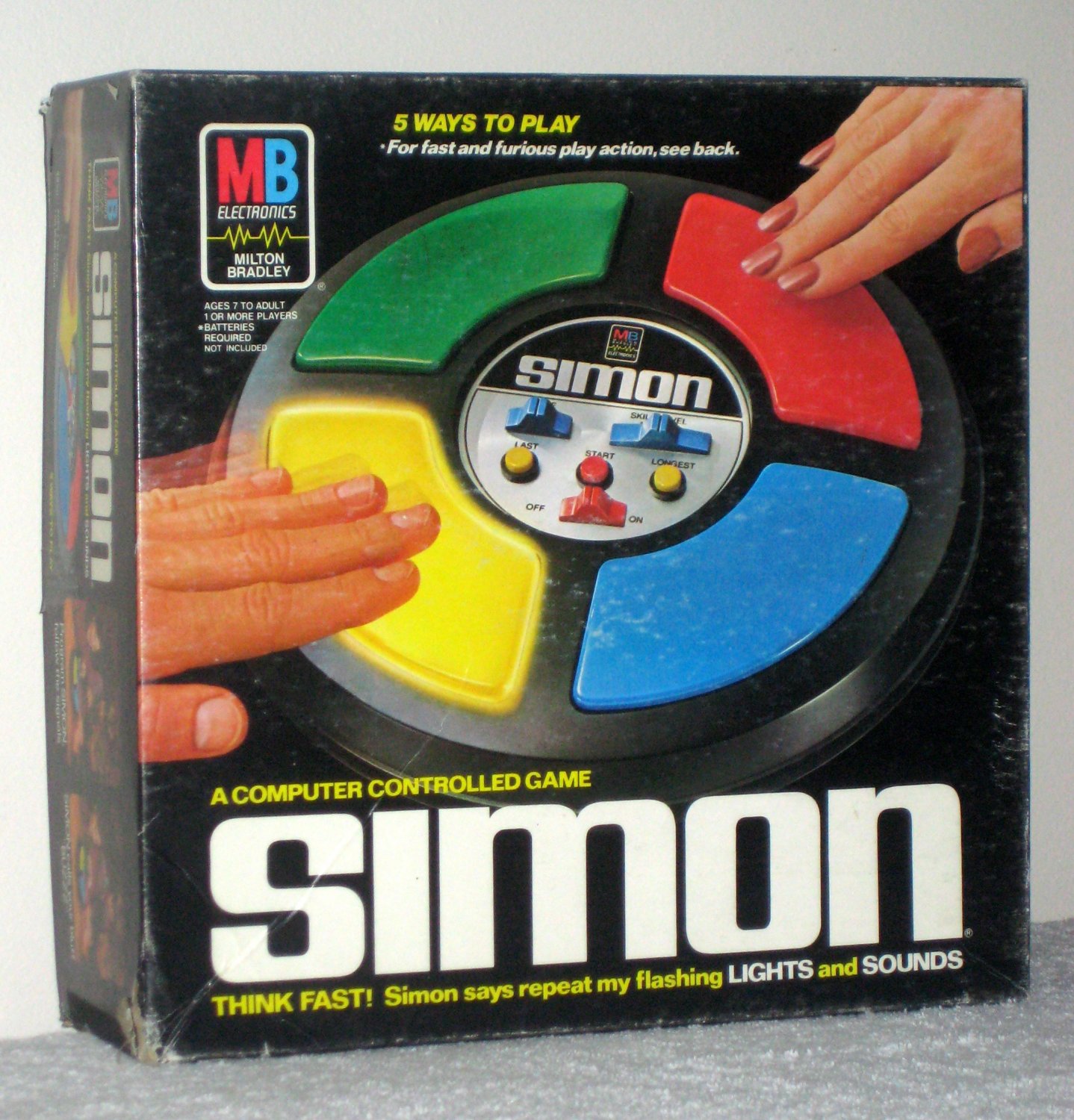 simon says electronic game instructions