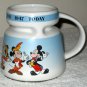 Mickey Mouse 4Â½ Inch Ceramic Coffee Mug Cup 1928 1935 1940 1941 1947 Today Walt Disney Handled