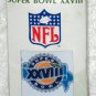 Super Bowl XXVIII 28 Mini FM Radio American Express Georgia Dome Atlanta 1994 Football NFL Works