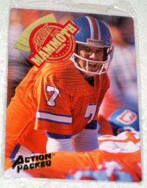 John Elway 1994 Action Packed Monday Night Football #12 - Denver Broncos at  's Sports Collectibles Store