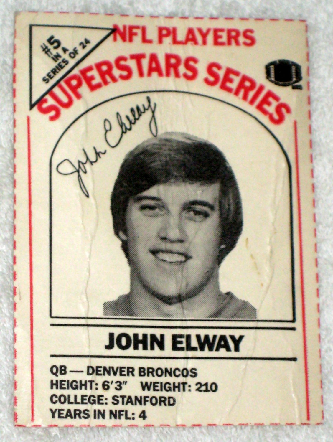 John Elway Action Packed Football Mammoth Card MM6 Factory Sealed 1994 
