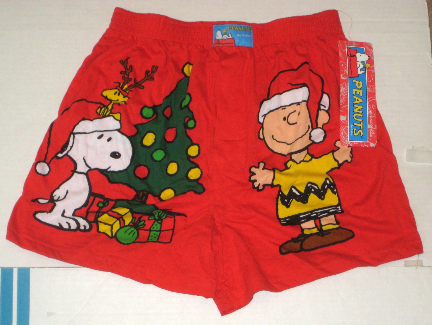 peanuts boxer shorts