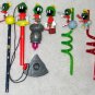 Marvin the Martian Lot Bobblehead PVC Figure Koosh Pen Magnet Ornament Keychain Looney Tunes Candles