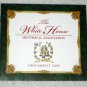 2005 White House Christmas Ornament James Garfield 20th President WHHA NIB with Booklet