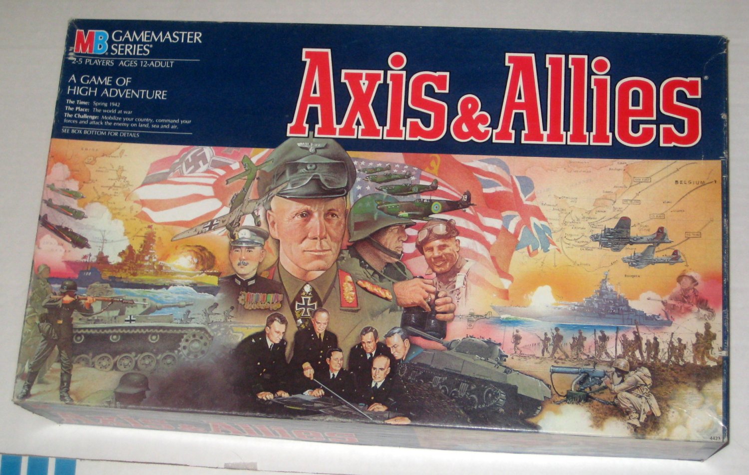 SOLD OUT Axis & Allies Board Game Spring 1942 The World At War ...