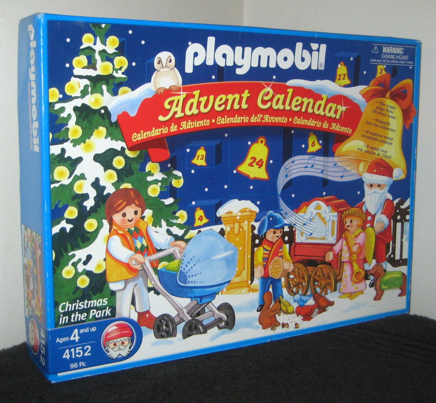 SOLD Playmobil Advent Calendar 4152 Christmas in the Park Geobra Klicky