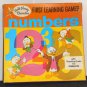 Vintage 1969 Walt Disney Characters First Learning Game Numbers