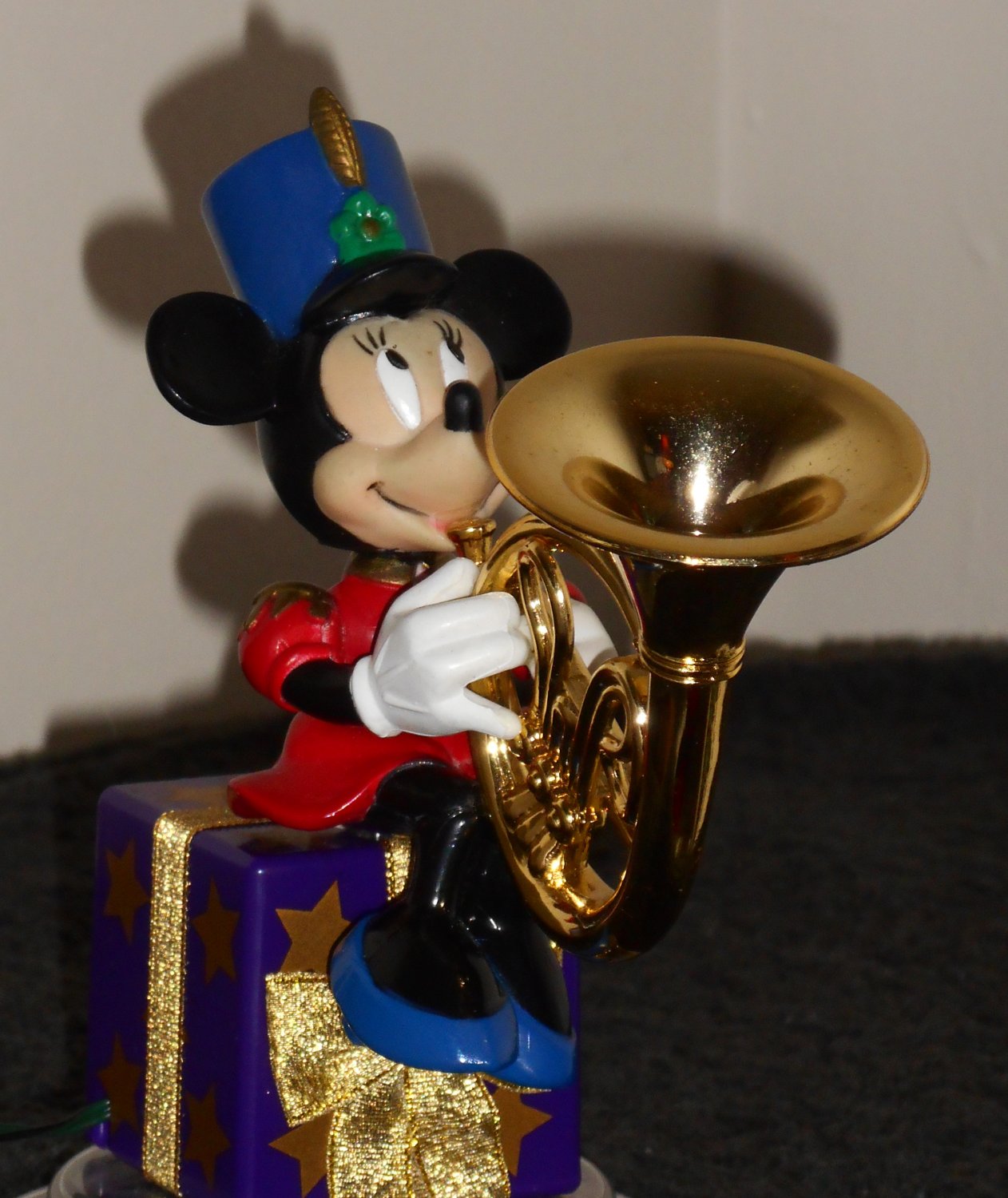 brass mickey mouse figurine