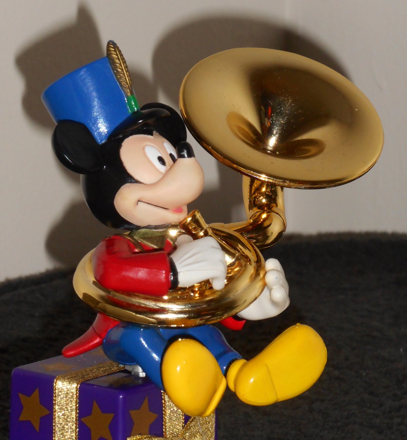 brass mickey mouse figurine