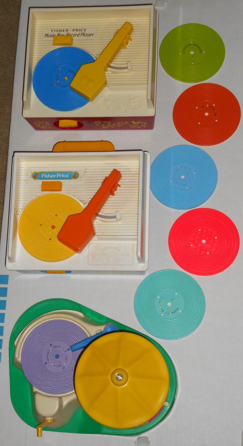 1987 fisher price record player