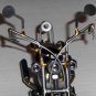 Metal Art Motorcycle Chopper Sculpture Scrap Parts Bike Cycle Screws Bolts Bearings Wire