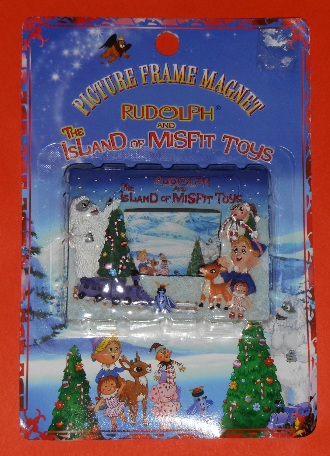 Rudolph & the Island of Misfit Toys Magnetic Picture Photo Frame Lot of 10 Bumbles Dolly Hermey NIP