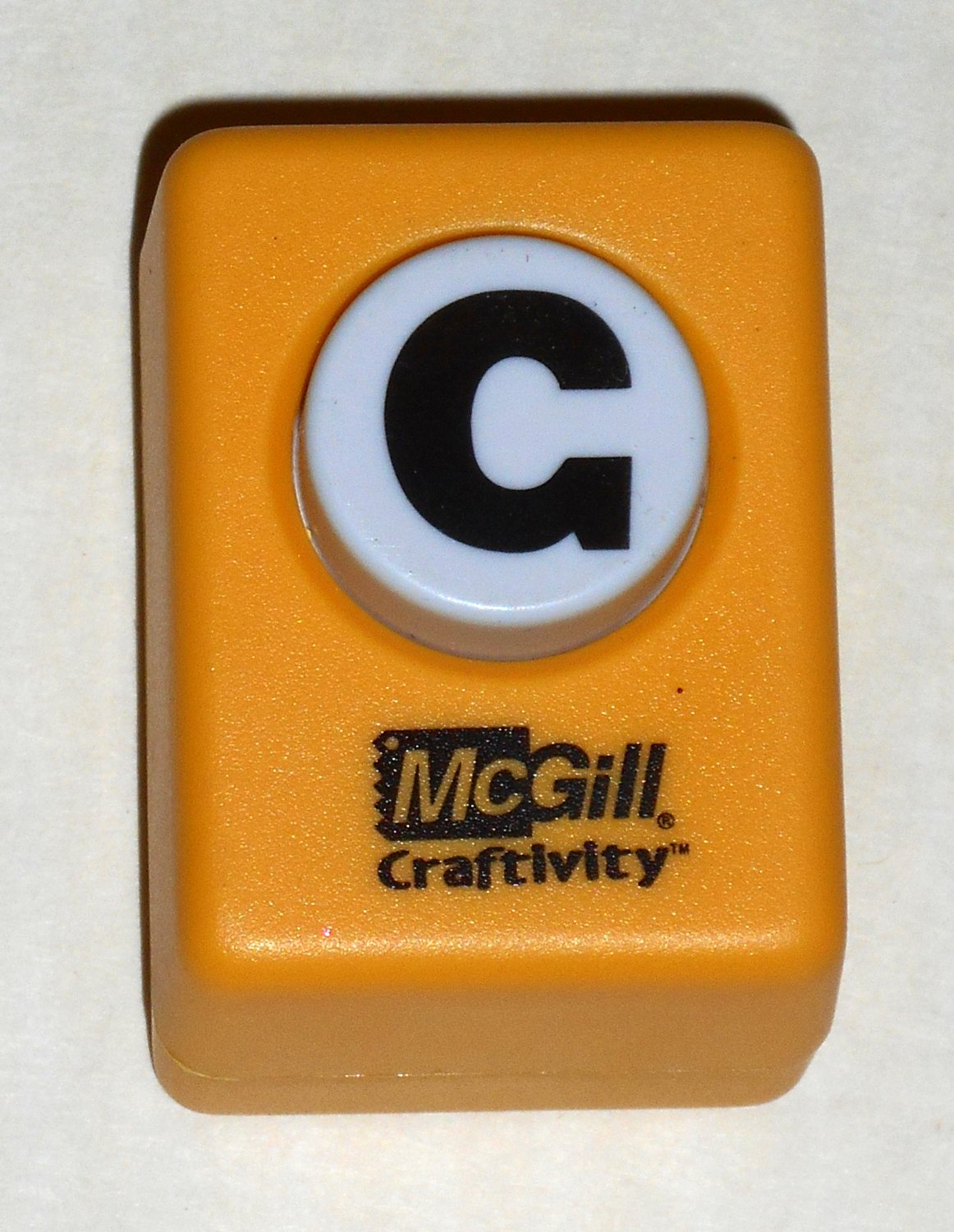 SOLD OUT McGill Craftivity Paper Punch Letter G Upper Case Capital