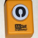 McGill Craftivity Paper Punch Letter O Upper Case Capital Scrapbooking