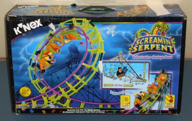 knex screamin serpent roller coaster