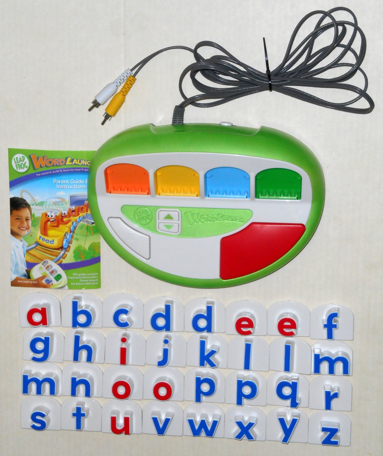 SOLD OUT LeapFrog Lot Fridge Phonics 26 Letter Set Word Whammer Unit
