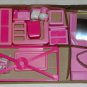 Arco Fashion Doll Bedroom Play Set Unused 7693 For Use With Barbie & Other 8Â½ - 11Â½ Dolls