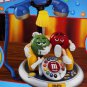 M&M's Desk Telephone Phone Plain Green Red Characters NIB