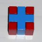 #2R Vintage 1975 Superfection Game Red Replacement Shape Part Block Piece Lakeside 8375