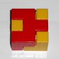 #4R Vintage 1975 Superfection Game Red Replacement Shape Part Block Piece Lakeside 8375