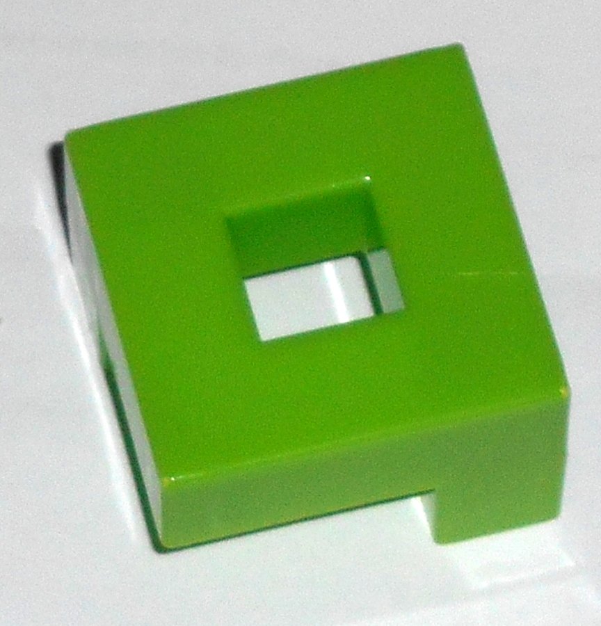#5G Vintage 1975 Superfection Game Green Replacement Shape Part Block Piece Lakeside 8375