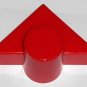#6R Vintage 1975 Superfection Game Red Replacement Shape Part Block Piece Lakeside 8375