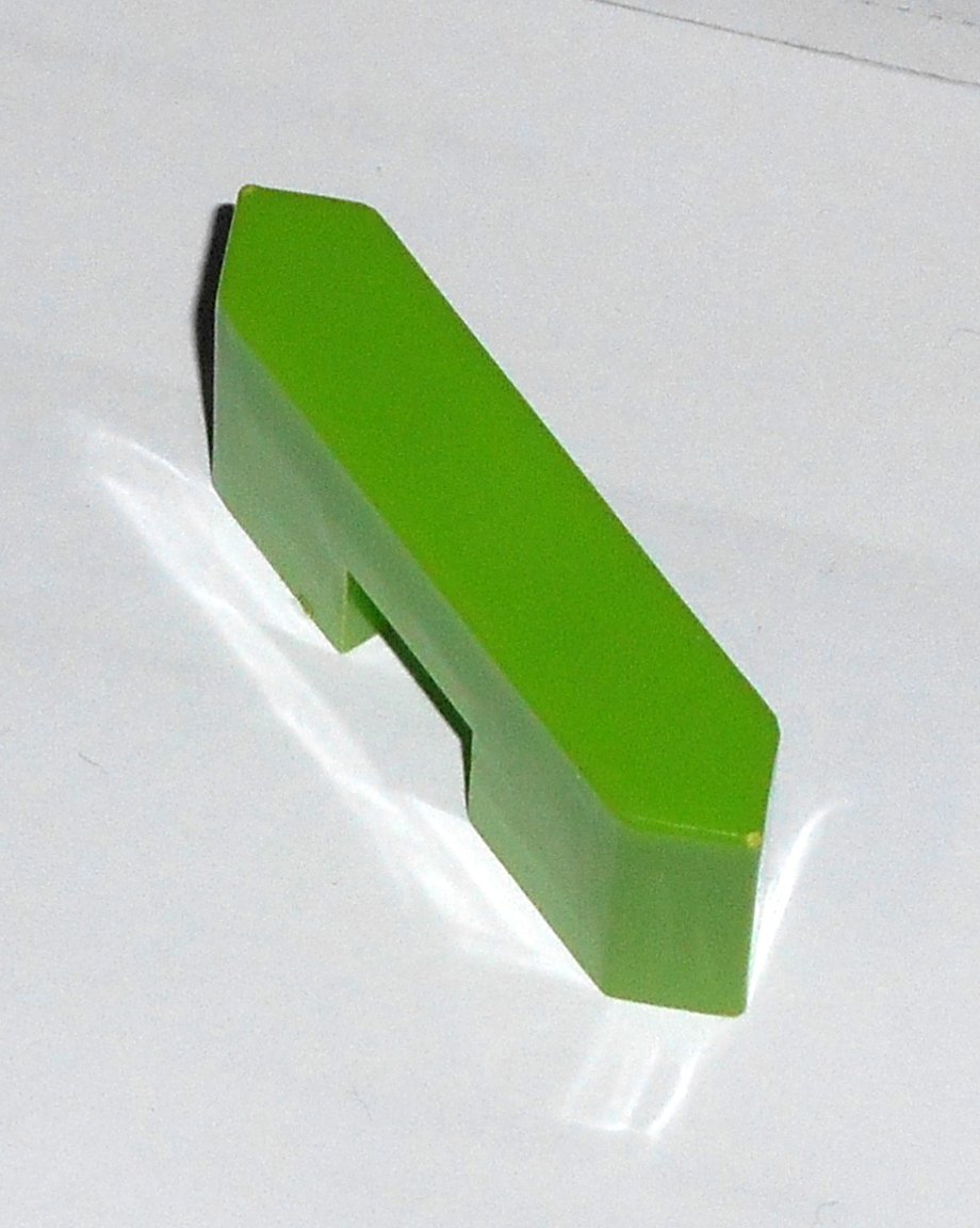 #7G Vintage 1975 Superfection Game Green Replacement Shape Part Block Piece Lakeside 8375