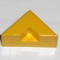 #10Y Vintage 1975 Superfection Game Yellow Replacement Shape Part Block Piece Lakeside 8375