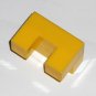 #15Y Vintage 1975 Superfection Game Yellow Replacement Shape Part Block Piece Lakeside 8375