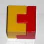 #15R Vintage 1975 Superfection Game Red Replacement Shape Part Block Piece Lakeside 8375