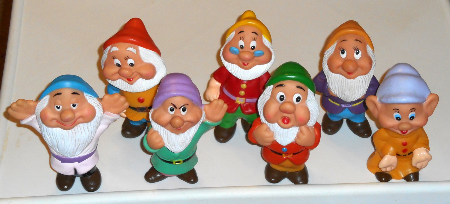 disney seven dwarfs soft toys