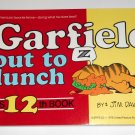 Garfield Out To Lunch His Twelfth 12th Book Cat Paperback Soft Cover Odie PAWS Jim Davis