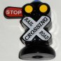 Railroad Crossing Sign Replacement Part Leap's Phonics Railroad 21025 LeapFrog 2002