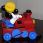 Mickey Mouse Plastic Toy Train Johnson & Johnson 1996 Walt Disney Engineer