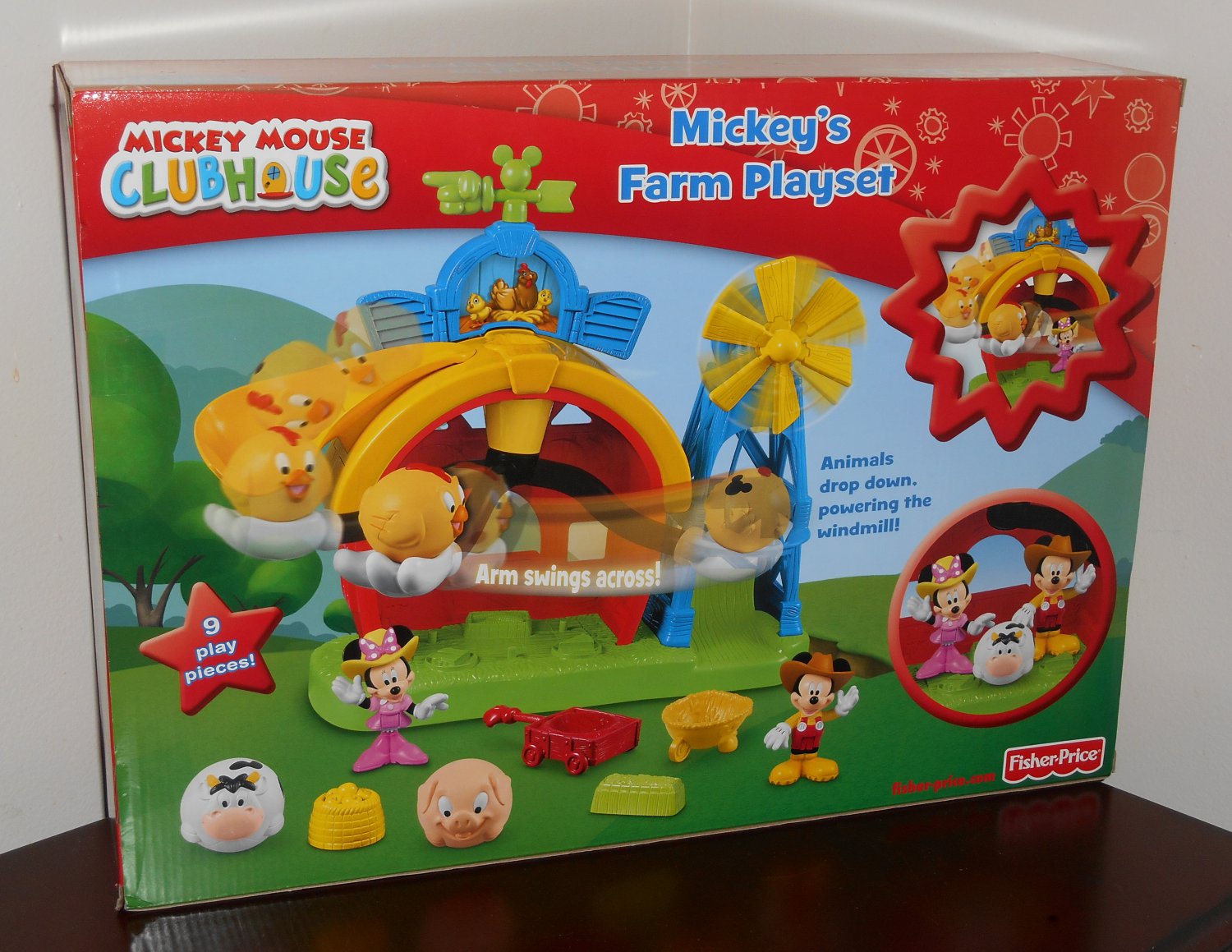 mickey's farm playset