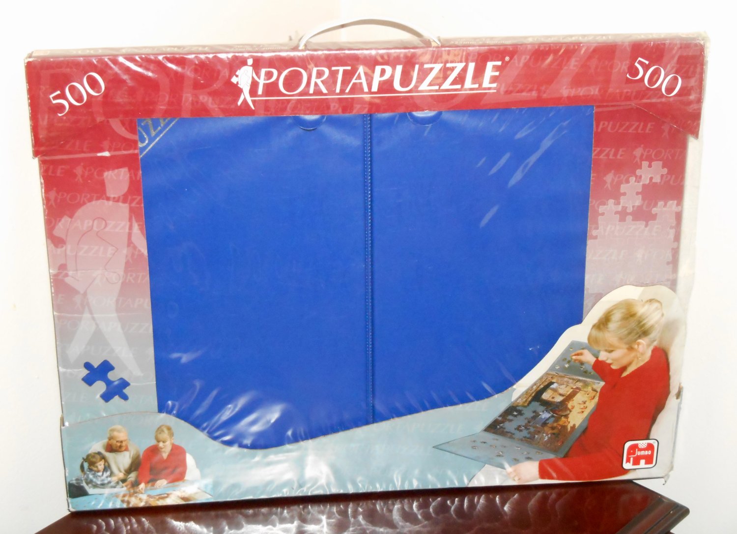 SOLD OUT Portapuzzle 500 Jigsaw Puzzle Holder Caddy Carrier Storage Work Surface Jumbo Falcon NIP