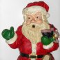 Apex 9409 Polyresin Musical Sonic Santa Clause Motion Activated Wall Door Decor 1993 Henry Wedemeyer